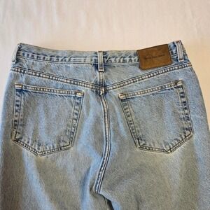 Calvin Klein Vintage Bootleg Jeans Light Stone Wash High Rise Size 13‎ Y2K